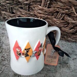 Rae Dunn Peanuts Halloween Mug with Characters